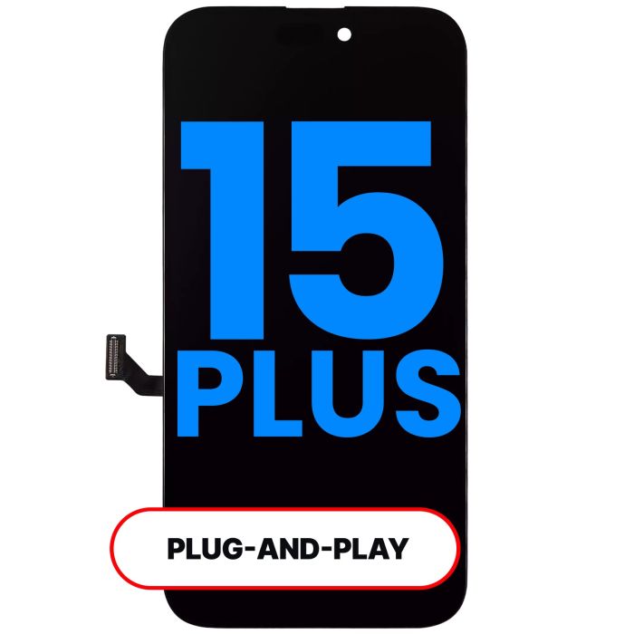 LCD Display Einheit für iPhone 15 Plus (Aftermarket AQ7 3.0)