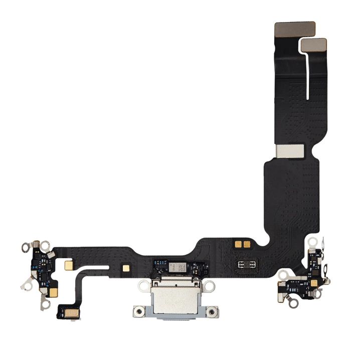 Ladebuchse Flexkabel für iPhone 15 Plus (Premium) (Blau)