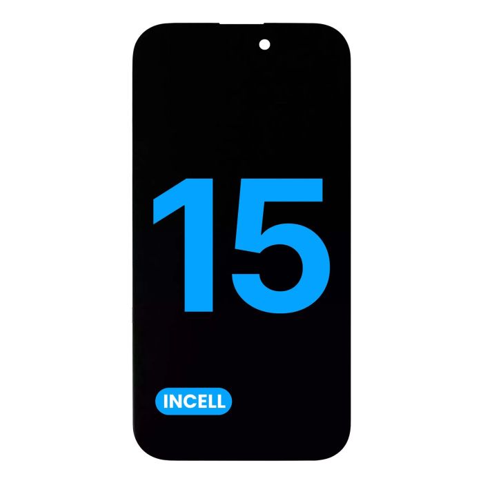 LCD Display Einheit für iPhone 15 (Aftermarket AQ7/ Incell)