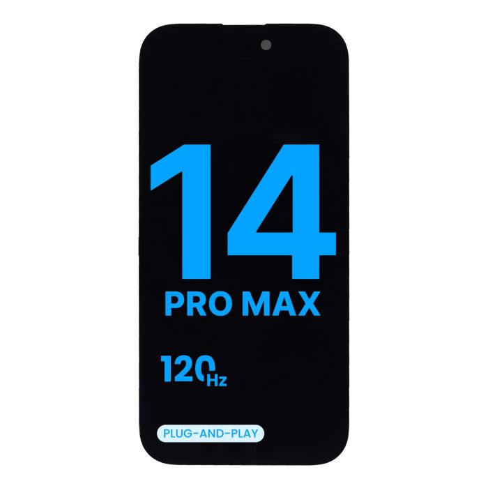 LCD Display Einheit für iPhone 14 Pro Max (Aftermarket AQ7 3.0) (120HZ)