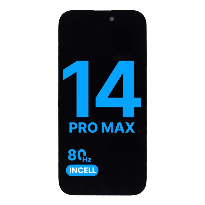 LCD Display Einheit für iPhone 14 Pro Max (Aftermarket AQ7/ Incell) (80HZ)