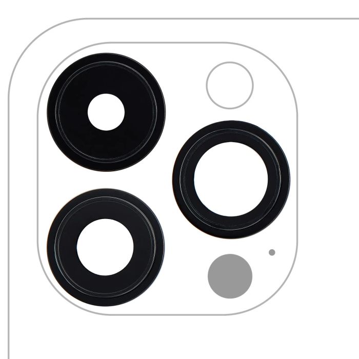 Rückkamera-Linse mit Halterung & Rahmen für iPhone 14 Pro/ 14 Pro Max Nr.3