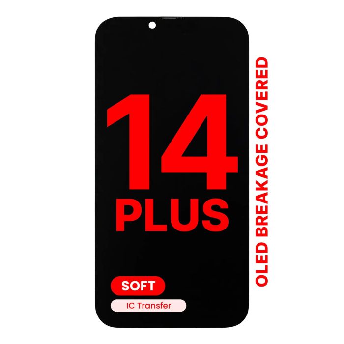OLED Display Einheit für iPhone 14 Plus (Aftermarket Pro XO7 Soft)