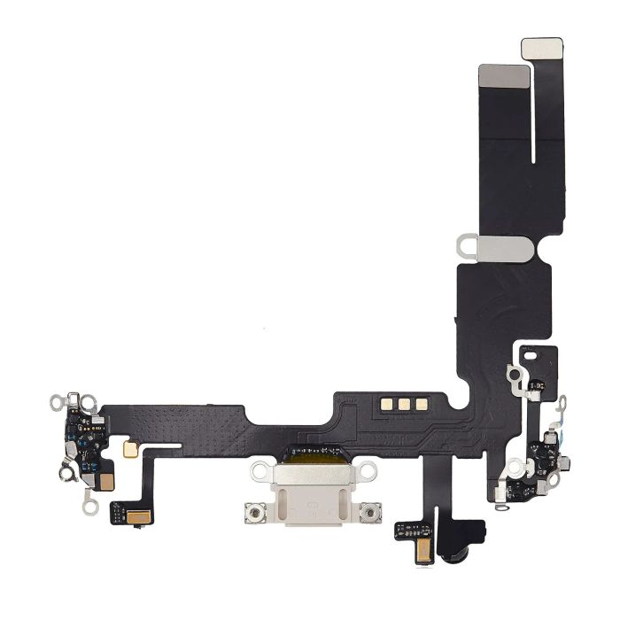 Ladebuchse Flexkabel für iPhone 14 Plus (Aftermarket Plus) (Polarstern)