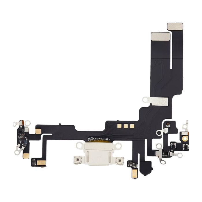 Ladebuchse Flexkabel für iPhone 14 (Aftermarket Plus) (Polarstern)