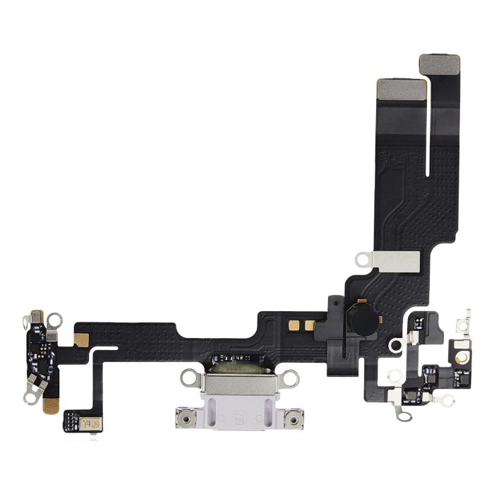 Ladebuchse Flexkabel für iPhone 14 (Premium) (Lila)