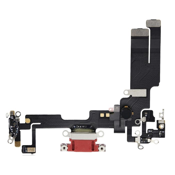 Ladebuchse Flexkabel für iPhone 14 (Premium) (Rot)