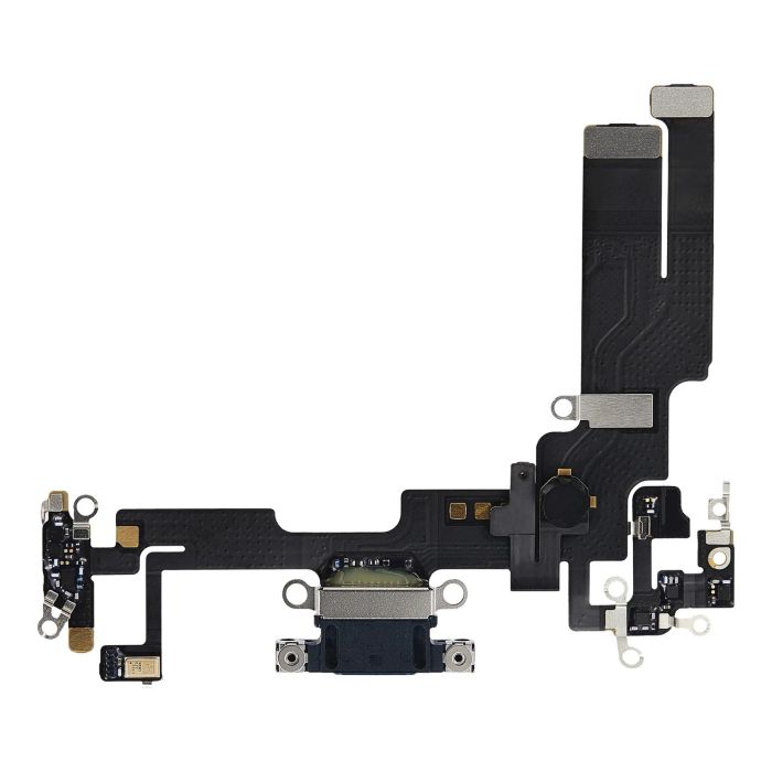 Ladebuchse Flexkabel für iPhone 14 (Premium) (Blau)