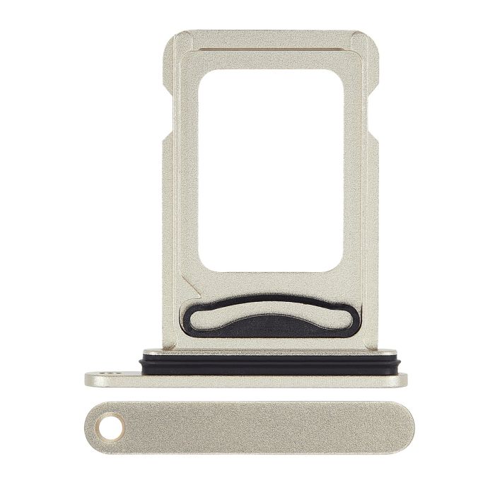 SIM-Kartenschacht Dual für iPhone 15/ 15 Plus (Gelb)