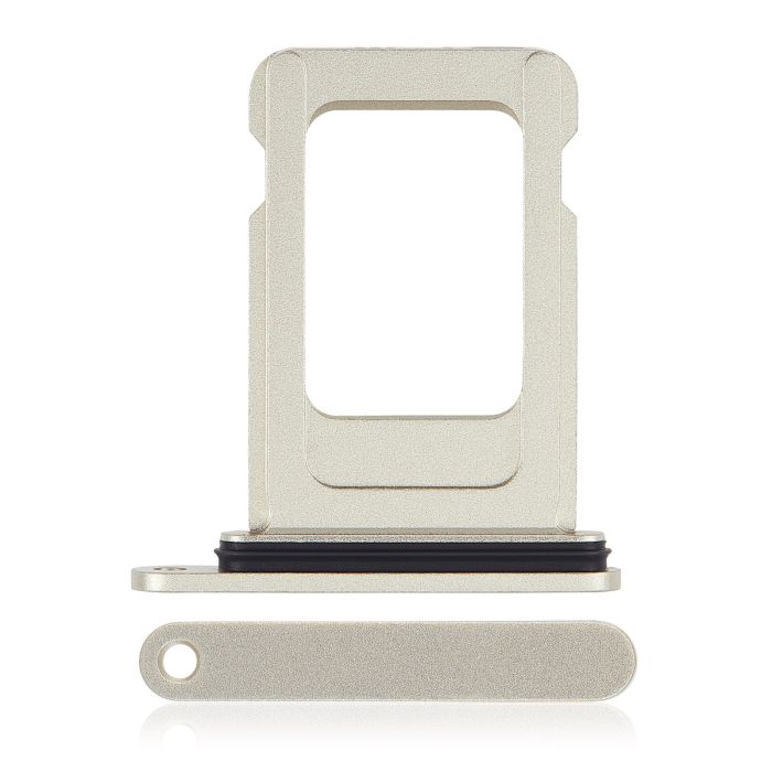SIM-Kartenschacht Single für iPhone 15/ 15 Plus (Gelb)