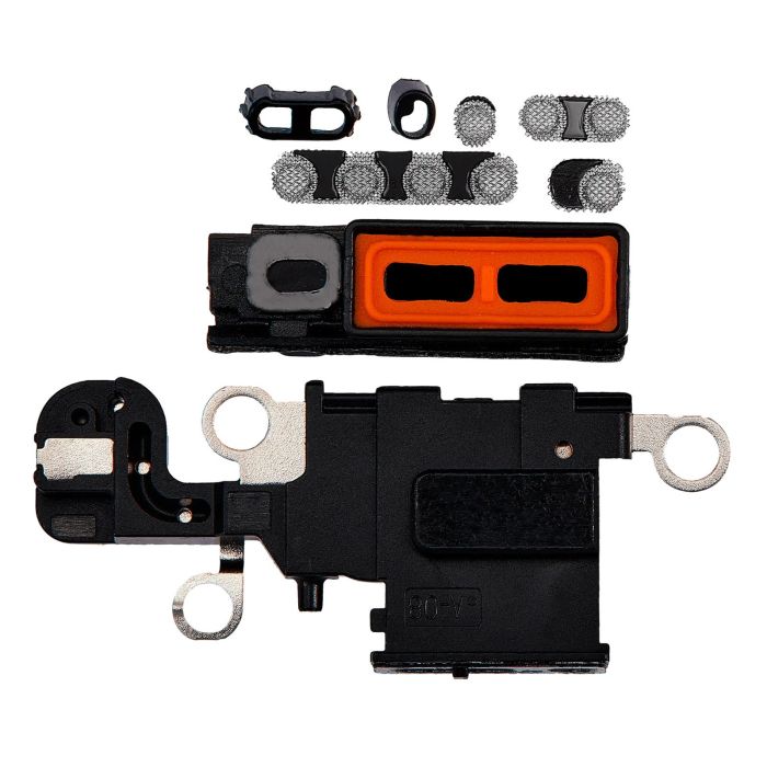 Lautsprecher-/ Mikrofon-Gitter für iPhone 15 (Weiß) (10er Pack)