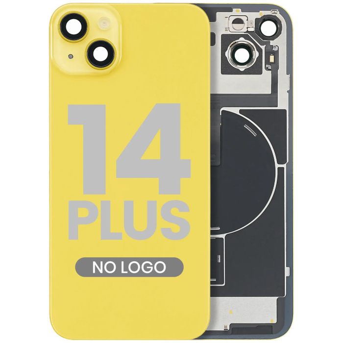 Rückglas mit Stahlplatte, NFC & MagSafe-Magnet vormontiert für iPhone 14 Nr.6