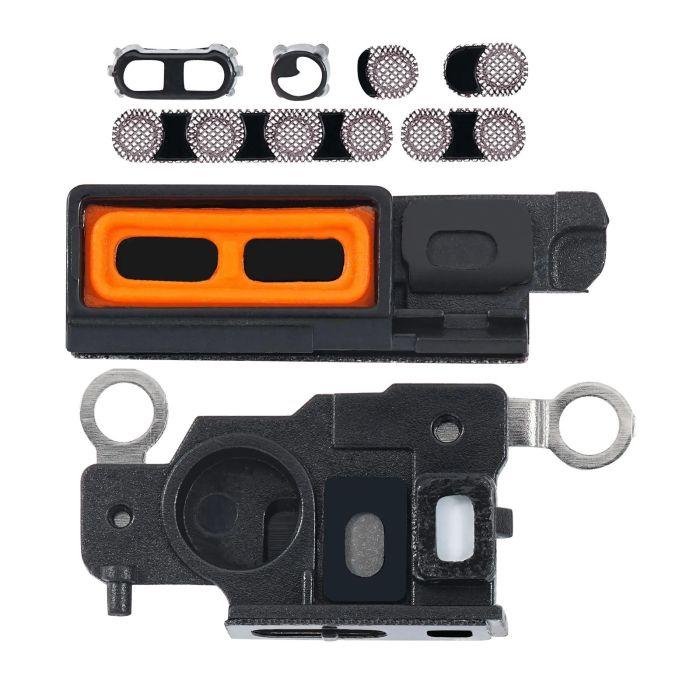 Lautsprecher-/ Mikrofon-Gitter für iPhone 14 Pro (Dunkellila) (10er Pack)