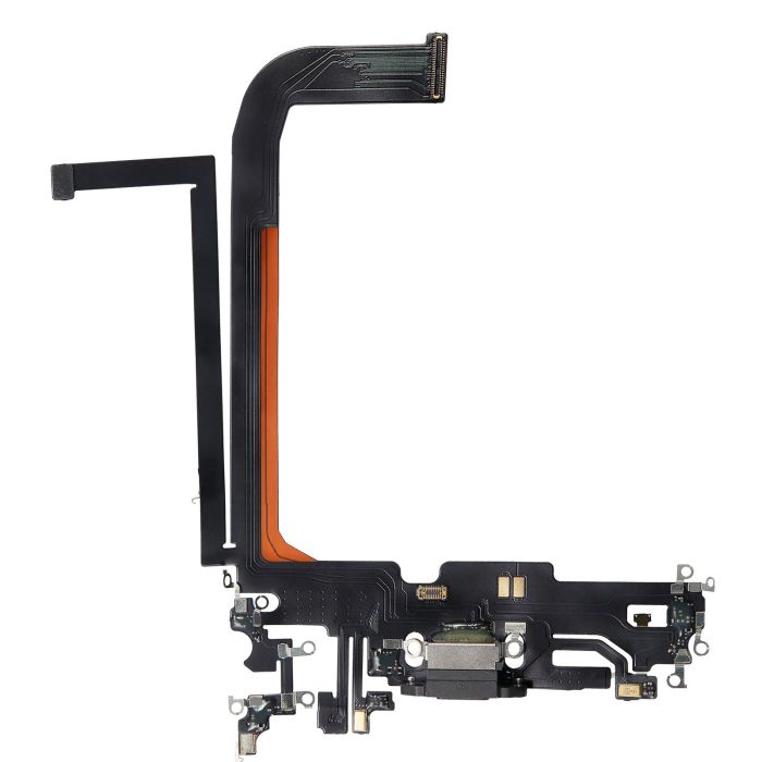 Ladebuchse Flexkabel für iPhone 13 Pro Max (Aftermarket Plus) (Graphit)