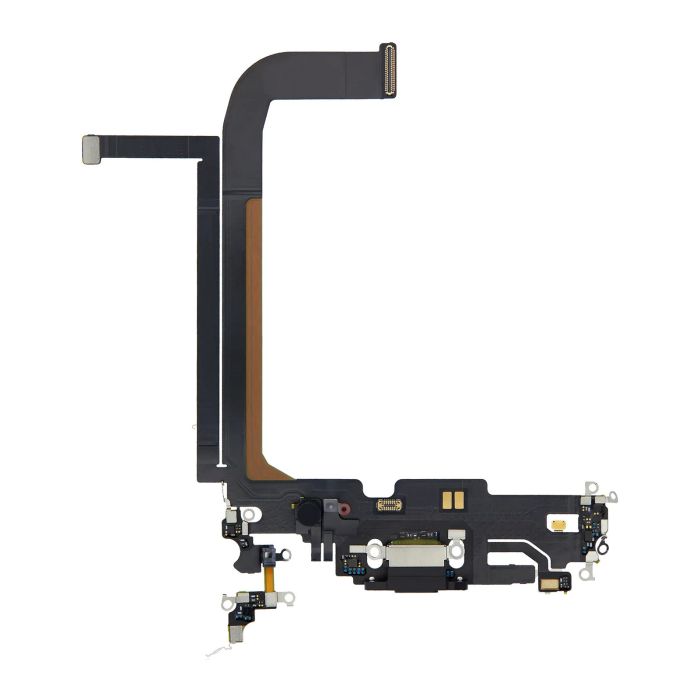 Ladebuchse Flexkabel für iPhone 13 Pro Max (Premium) (Graphit)