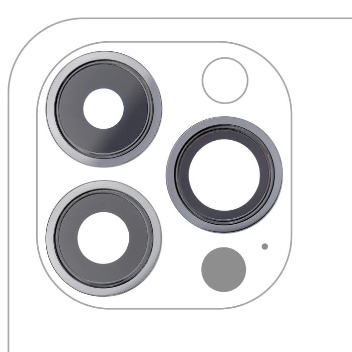 Rückkamera-Linse mit Halterung & Rahmen für iPhone 13 Pro/ 13 Pro Max Nr.6