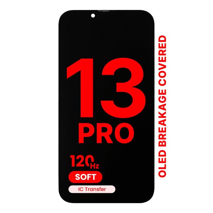 OLED Display Einheit für iPhone 13 Pro (Aftermarket Pro XO7 Soft) (120HZ)