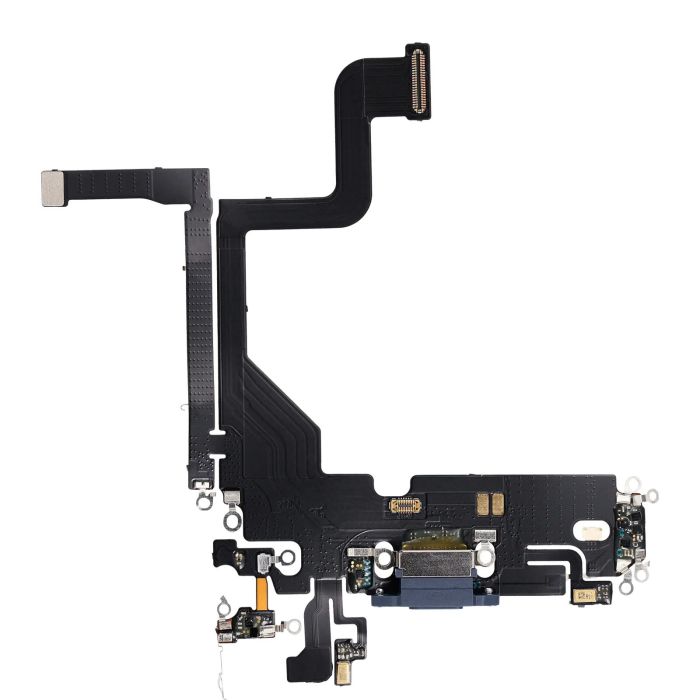 Ladebuchse Flexkabel für iPhone 13 Pro (Aftermarket Plus) (Sierrablau)