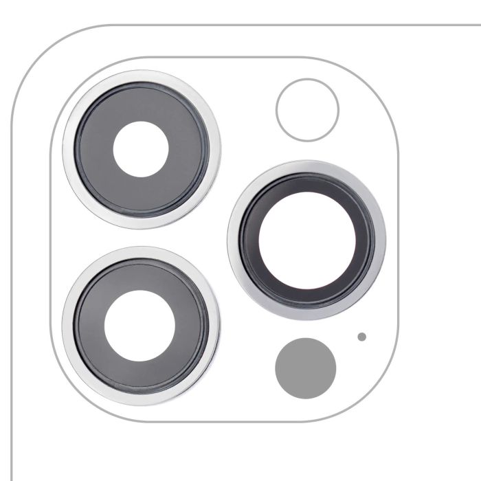 Rückkamera-Linse mit Halterung & Rahmen für iPhone 13 Pro/ 13 Pro Max Nr.7