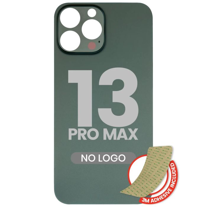 Rückglas mit 3M Klebeband für iPhone 13 Pro Max (Alpingrün)
