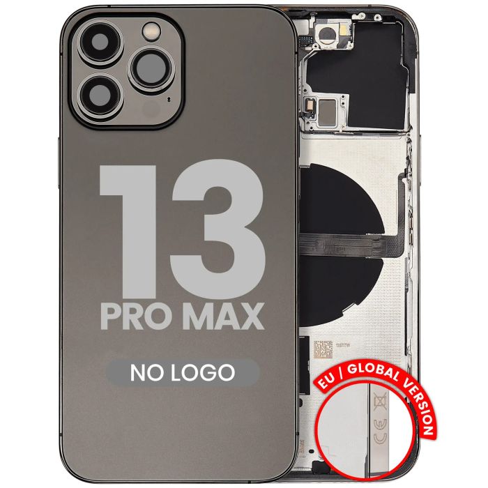 Rückgehäuse mit Kleinteilen für iPhone 13 Pro Max (Aftermarket Plus) (Graphit)
