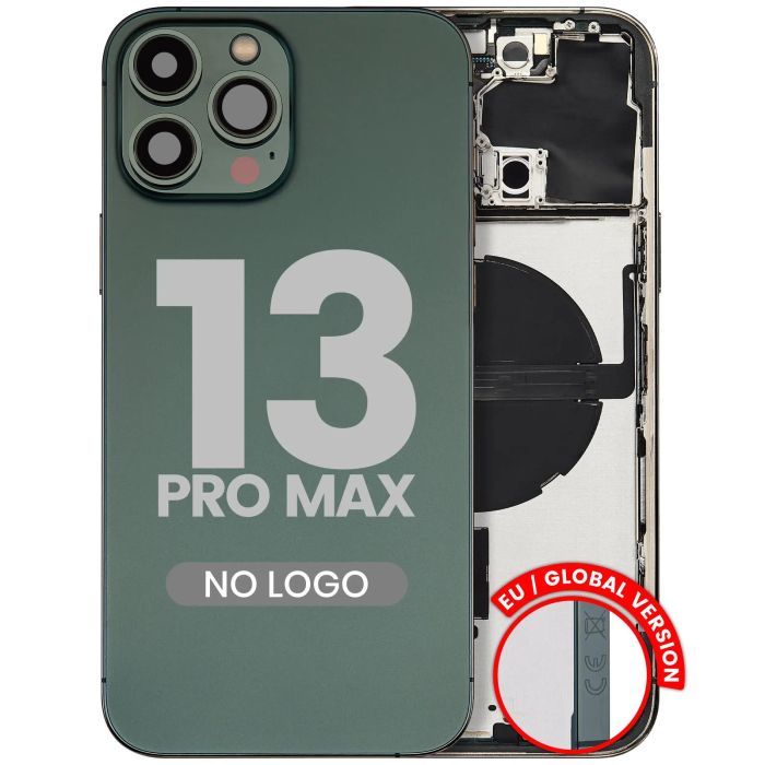 Rückgehäuse mit Kleinteilen für iPhone 13 Pro Max (Aftermarket Plus) (Alpingrün)