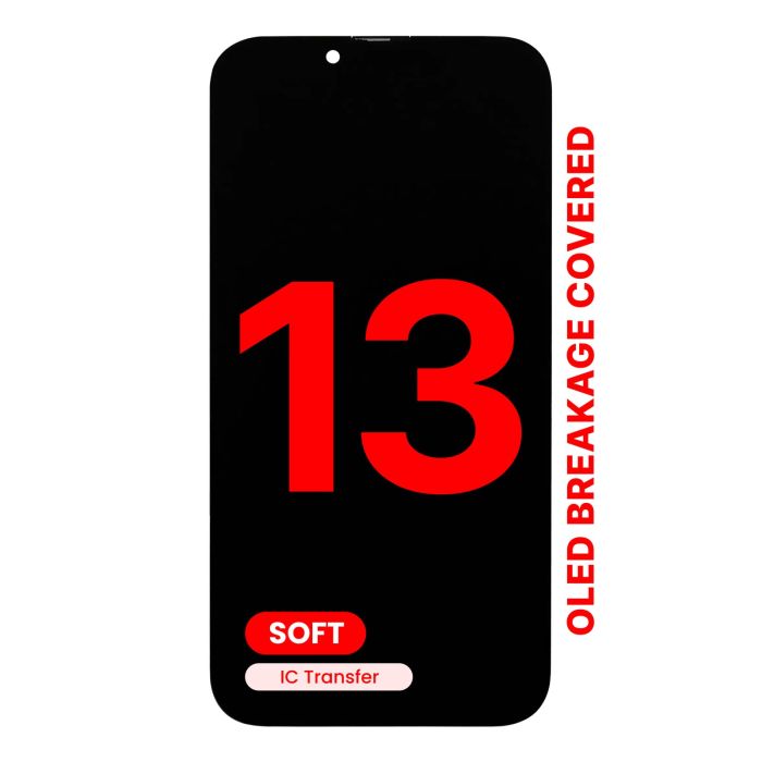 OLED Display Einheit für iPhone 13 (Aftermarket Pro XO7 Soft)