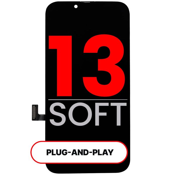 OLED Display Einheit für iPhone 13 (Aftermarket Plus Soft 3.0)