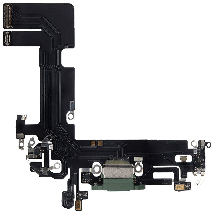 Ladebuchse Flexkabel für iPhone 13 (Aftermarket Plus) (Grün)