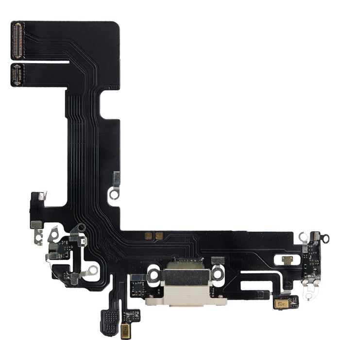 Ladebuchse Flexkabel für iPhone 13 (Aftermarket Plus) (Polarstern)