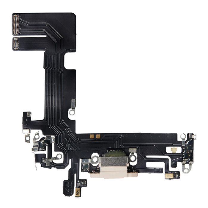 Ladebuchse Flexkabel für iPhone 13 (Aftermarket Plus) (Pink)