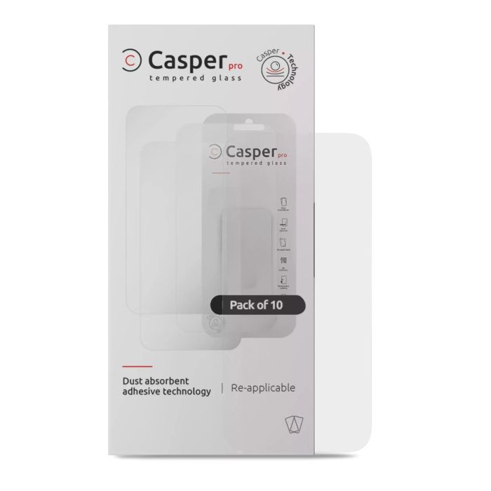 Casper Pro Displayschutzglas für iPhone 13 Pro Max/ 14 Plus (Transparent)