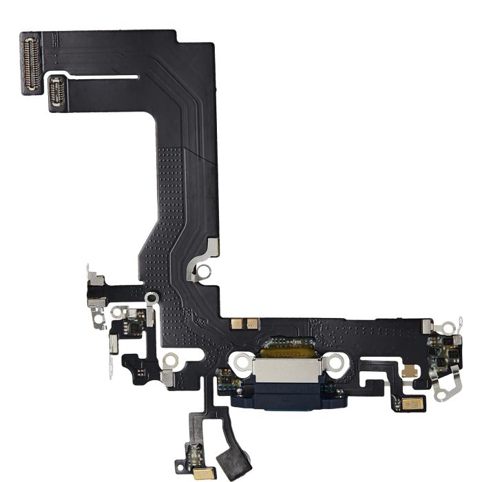 Ladebuchse Flexkabel für iPhone 13 Mini (Aftermarket Plus) (Blau)