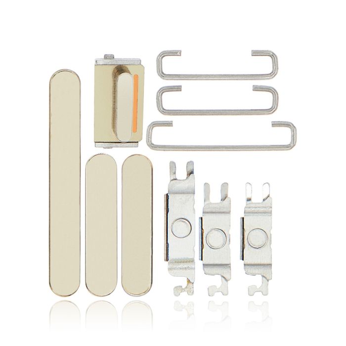 Tasten-Set (Power/ Lautstärke/ Schalter) für iPhone 13 Pro/ 13 Pro Max (Gold)
