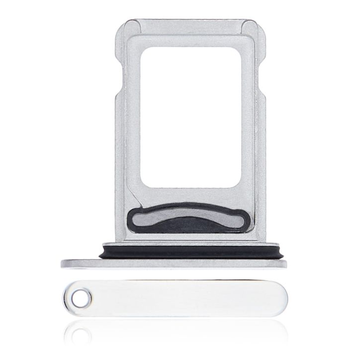 SIM-Kartenschacht Dual für iPhone 13 Pro/ 13 Pro Max (Silber)