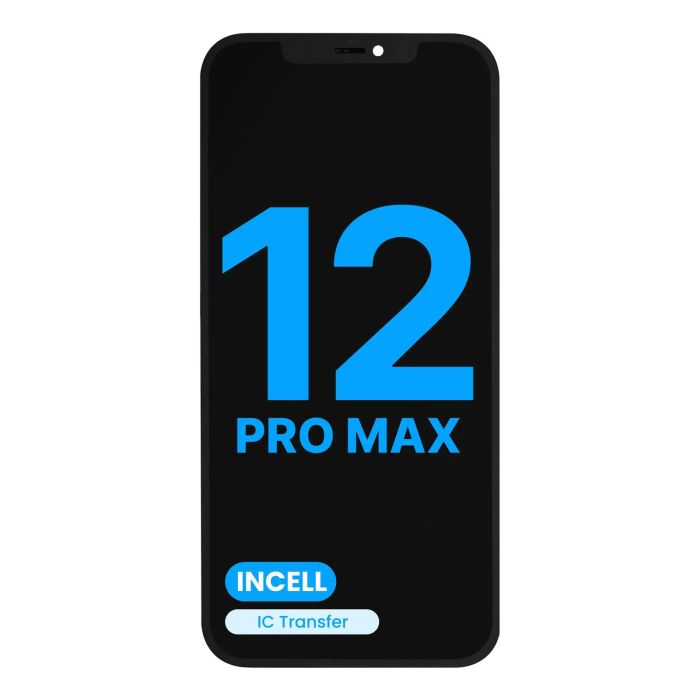 LCD Display Einheit für iPhone 12 Pro Max (Aftermarket AQ7/ Incell)