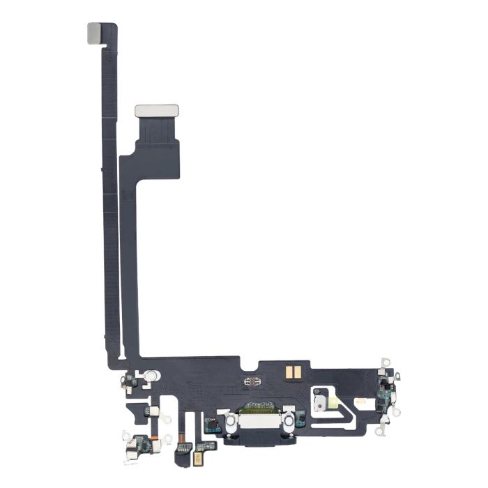 Ladebuchse Flexkabel für iPhone 12 Pro Max (Aftermarket Plus) (Pazifikblau)