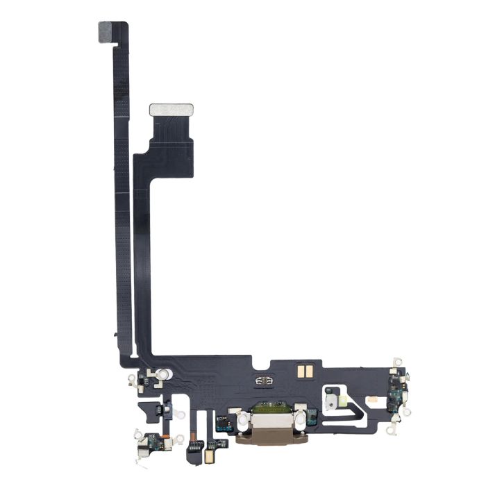 Ladebuchse Flexkabel für iPhone 12 Pro Max (Premium) (Gold)