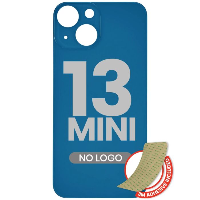 Rückglas mit 3M Klebeband für iPhone 13 Mini (Blau)