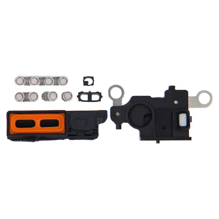 Lautsprecher-/ Mikrofon-Gitter für iPhone 13 (Schwarz) (10er Pack)