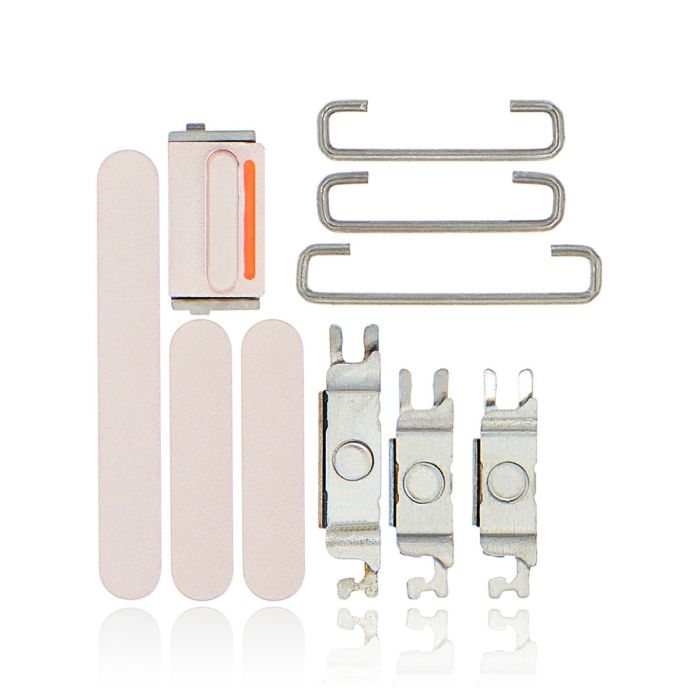 Tasten-Set (Power/ Lautstärke/ Schalter) für iPhone 13/ 13 Mini (Pink)