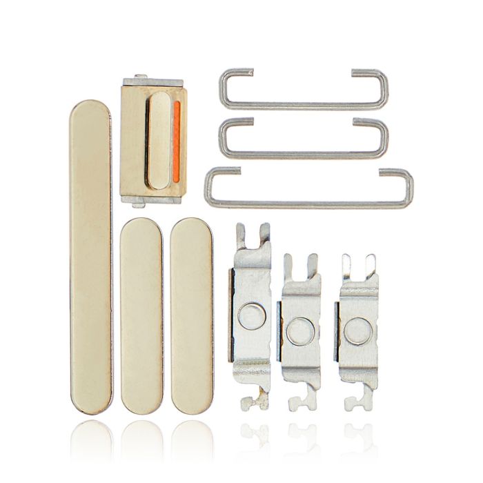 Tasten-Set (Power/ Lautstärke/ Schalter) für iPhone 12 Pro/ 12 Pro Max (Gold)