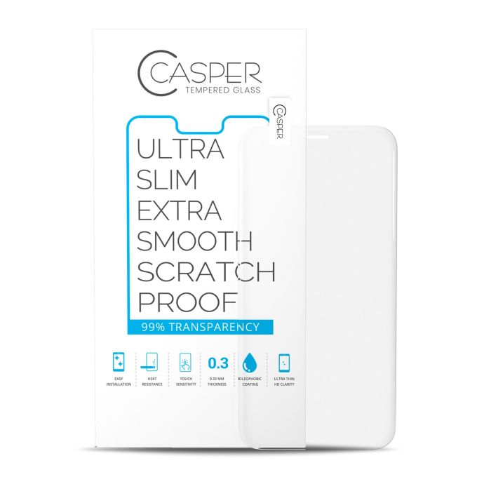Casper Displayschutzglas für iPhone 13 Mini (100er Pack) (Transparent)