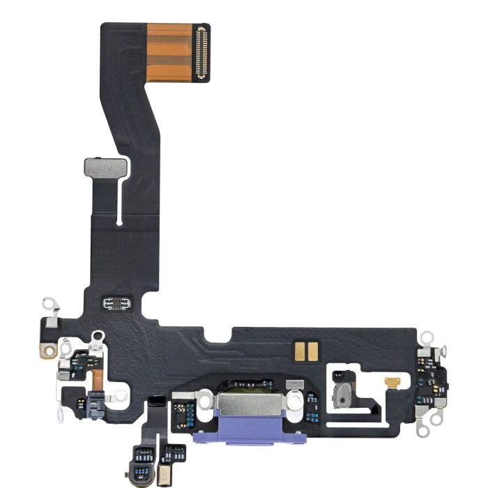 Ladebuchse Flexkabel für iPhone 12/ 12 Pro (Premium) (Lila)