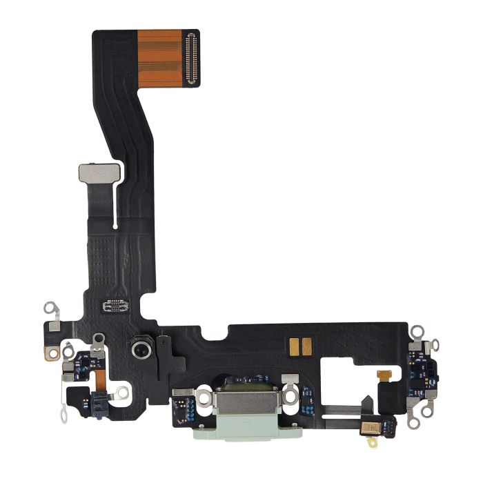 Ladebuchse Flexkabel für iPhone 12/ 12 Pro (Premium) (Grün)