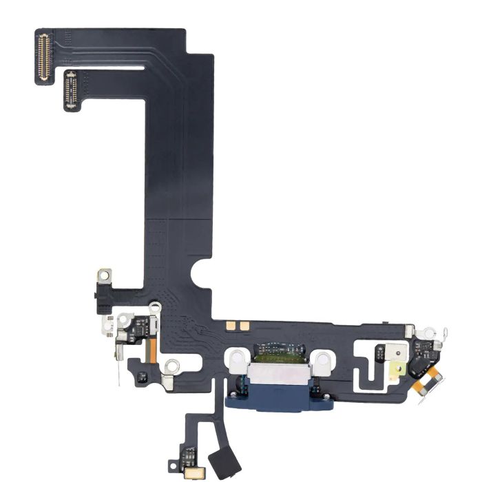 Ladebuchse Flexkabel für iPhone 12 Mini (Aftermarket Plus) (Blau)