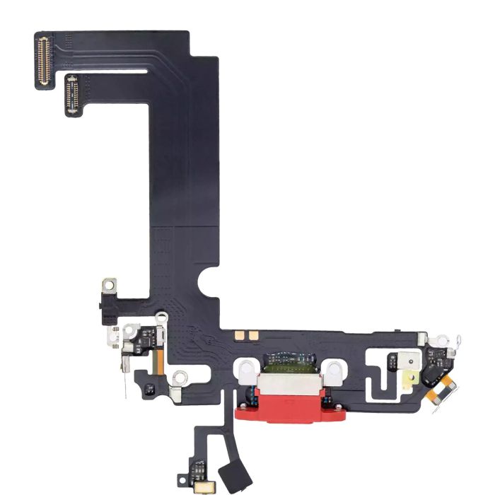 Ladebuchse Flexkabel für iPhone 12 Mini (Premium) (Rot)