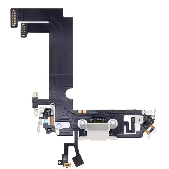Ladebuchse Flexkabel für iPhone 12 Mini (Premium) (Weiß)