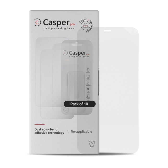 Casper Pro Displayschutzglas für iPhone 12/ 12 Pro (hüllenfreundlich)