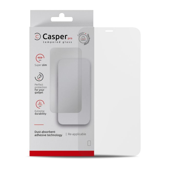 Casper Pro Displayschutzglas für iPhone 12/ 12 Pro (Retail-Verpackung) (Matt)